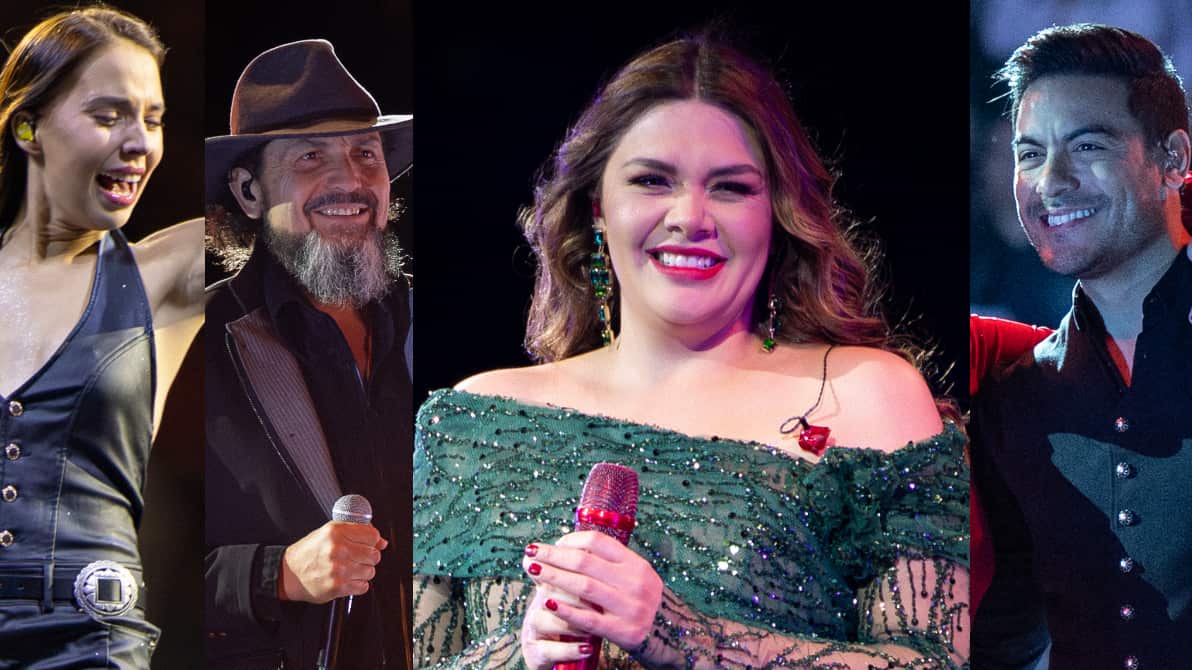 La cantante tuvo invitados especiales