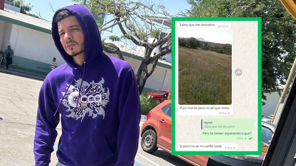 Última señal: el mensaje en envió el venezonalo Tayron Paredes Gamboa antes de desaparecer en México