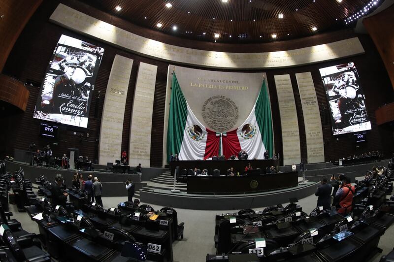 La Cámara de Diputados ya aprobó la iniciativa de AMLO contra los drones bomba (Cortesía / Cámara de Diputados)