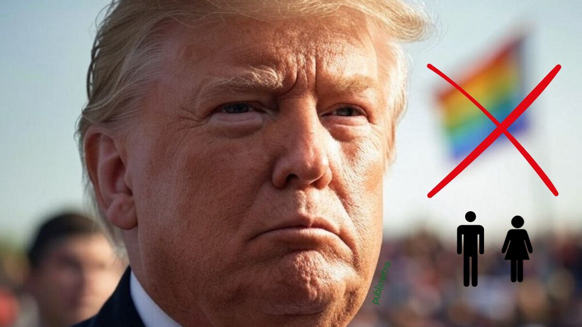 Trump solo reconoce géneros masculino y femenino en Estados Unidos; defiende orden natural