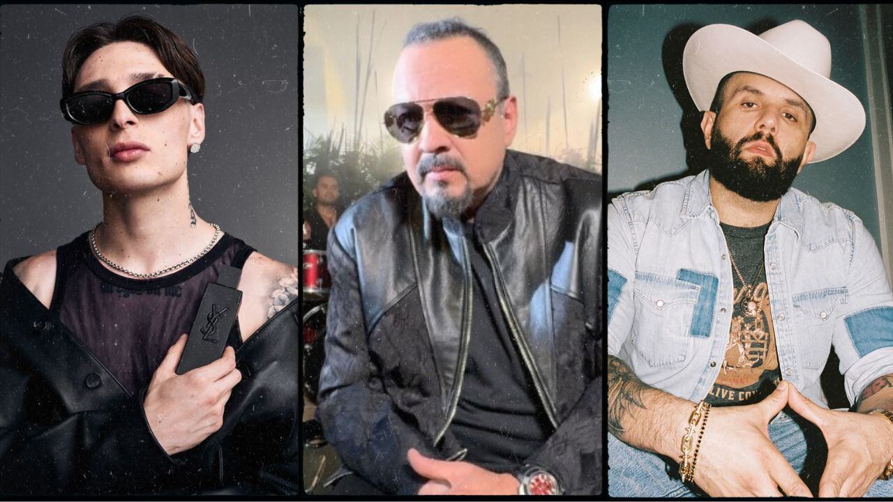 Peso Pluma, Pepe Aguilar y Carín León