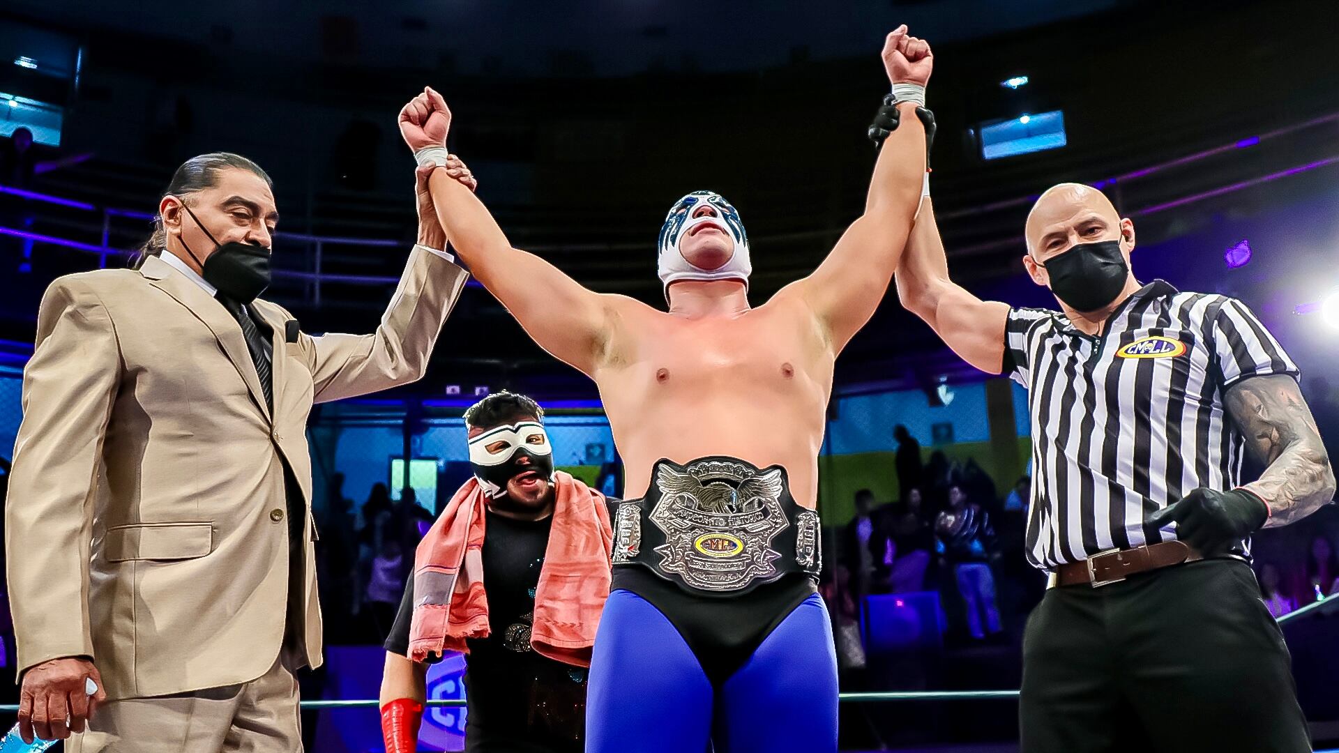 El heredero de la Atlántida sumó un nuevo triunfo en su carrera I CMLL