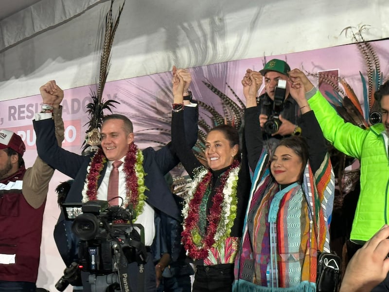 Sheinbaum-Rubalcava-Brugada-precampaña-elecciones-precandidata-cuajimalpa-priísta