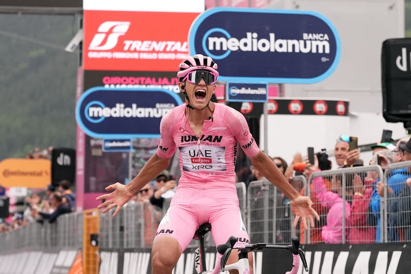 Isaac del Toro es el primer mexicano en ganar una etapa del Giro de Italia en 23 años.