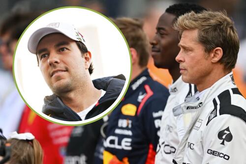 ¿Checo Pérez aparece en la película de F1? Estos son todos los pilotos que aparecen con Brad Pitt