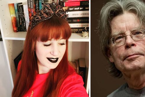 Escritora recibe apoyo de Stephen King y otros autores luego de que nadie fuera a la presentación de su libro