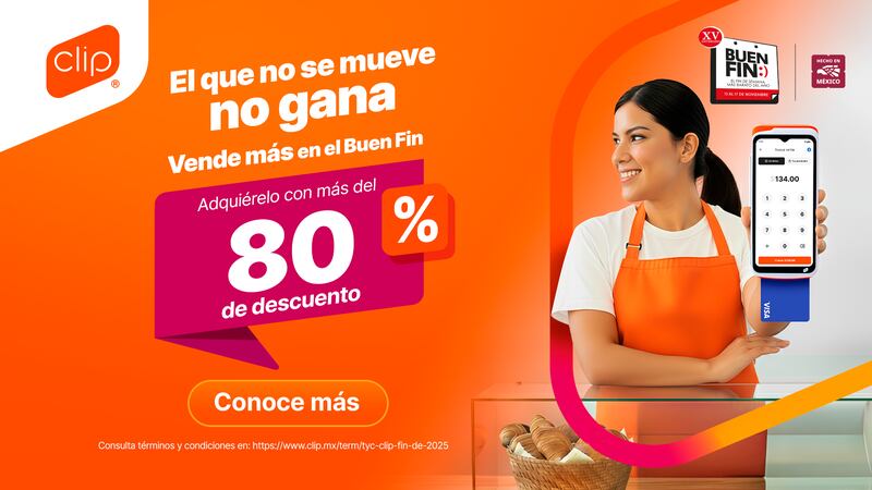 Movimiento Clip, terminales de pago, buen fin