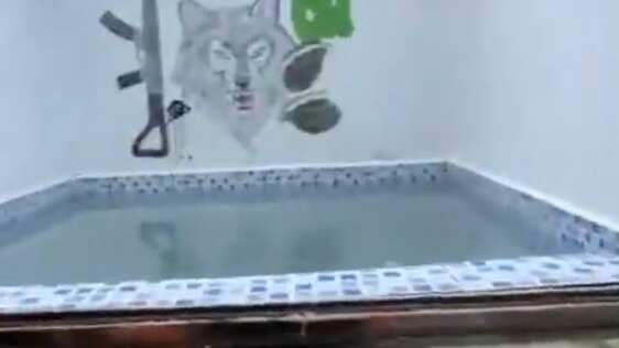 En la prisión fue descubierta una piscina. (Europa Press)