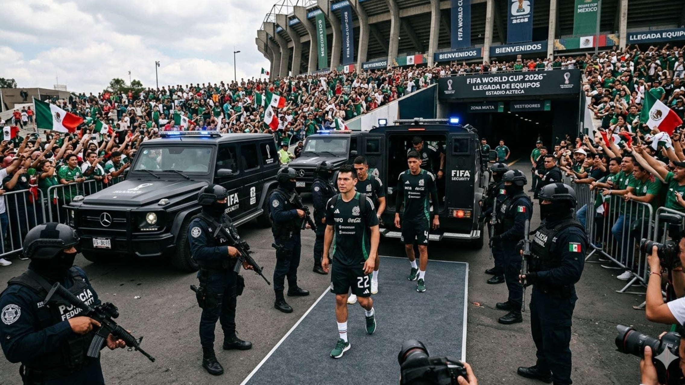 Mundial 2026 seguridad a equipos