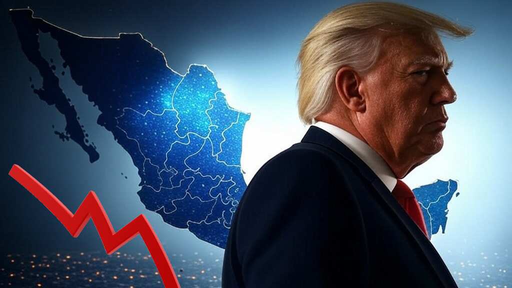 México es el único país de la OCDE que decrecerá y sufrirá los daños de la recesión, ante la guerra de aranceles desatada por el presidente Donald Trump.