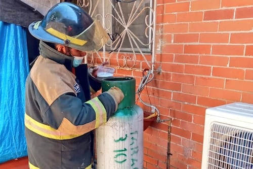 Atención a fuga de gas LP en la colonia Ciudad de los Deportes