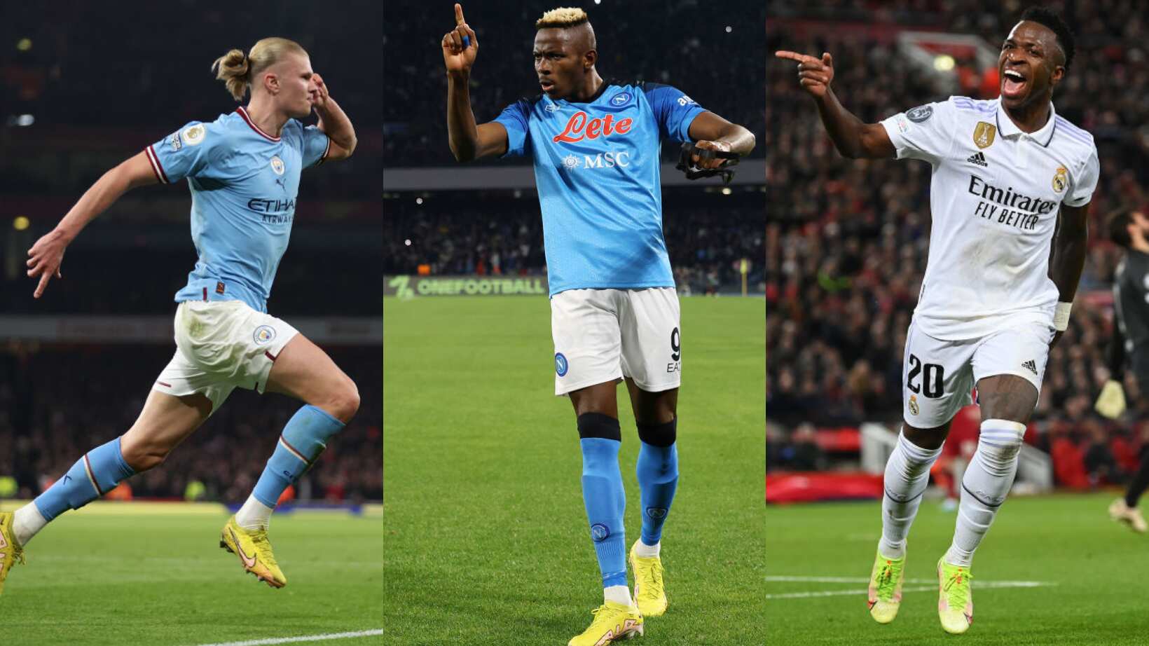 Manchester City, Napoli y Real Madrid son algunos de los clasificados.