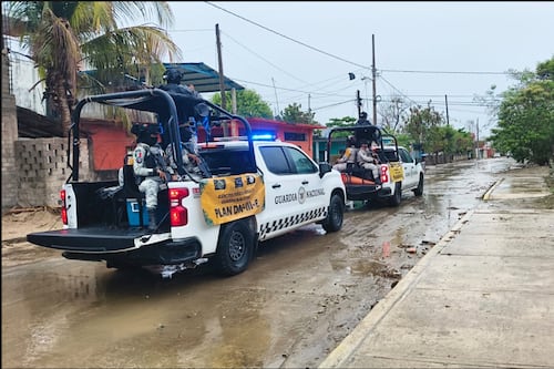 Guardia Nacional activa Plan DN-III-E por tormenta Boris en estados del Pacífico