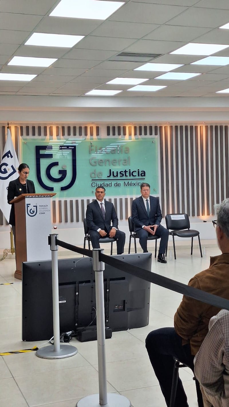 Conferencia de prensa SSC, SSC CDMX y FGJ