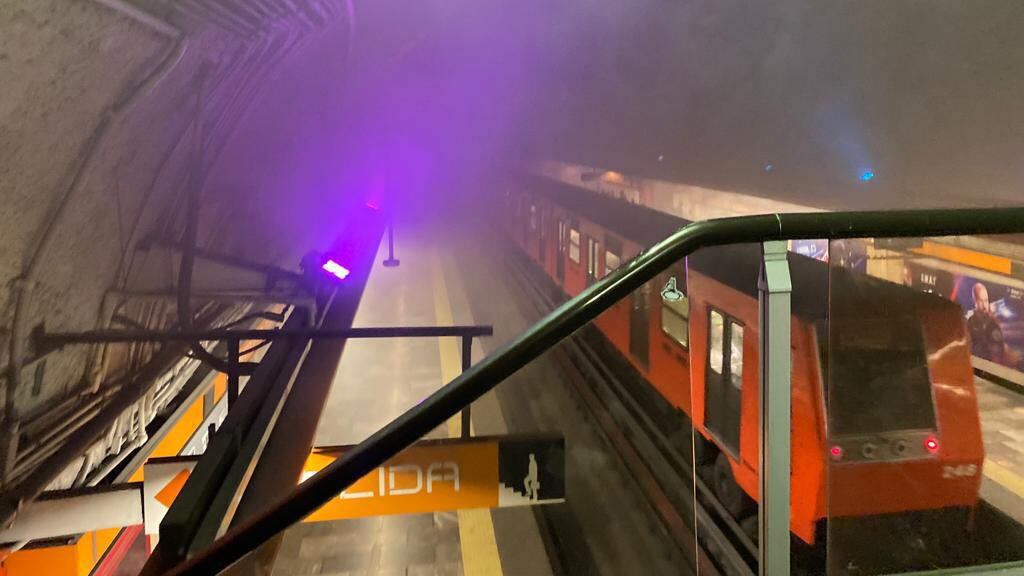 Humo en Barranca del muerto.
