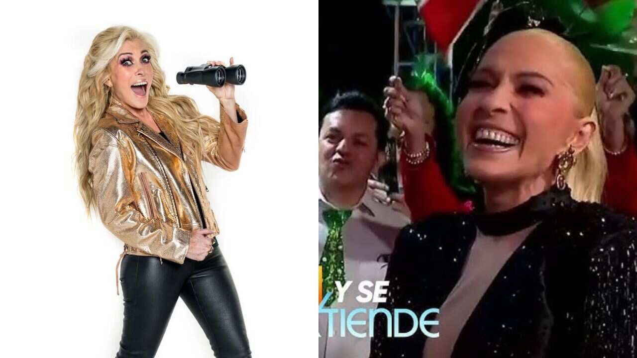 Tras no haber sido llamada a la nueva temporada de 'Quién es la máscara', la cantante participó en el programa de la competencia.