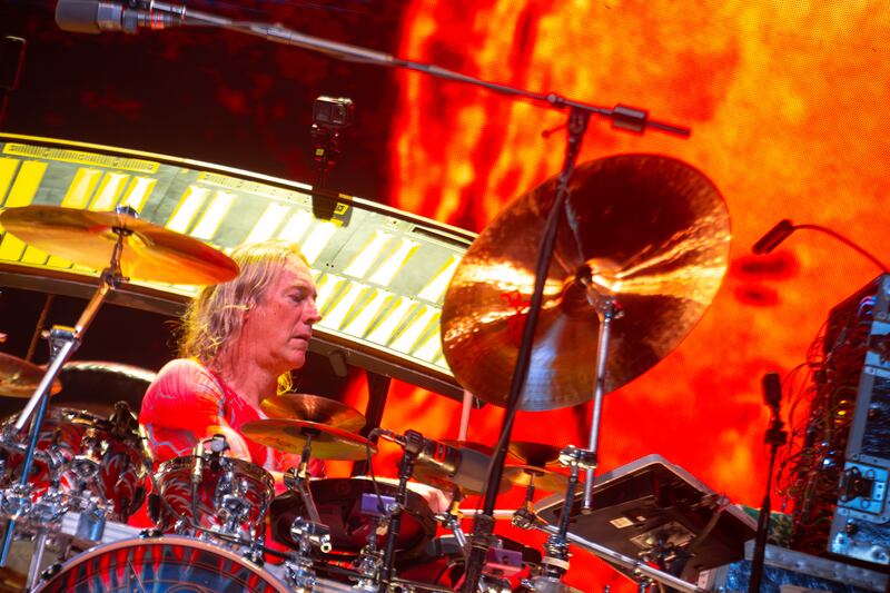 La banda de rock progresivo convocó a miles de fans
