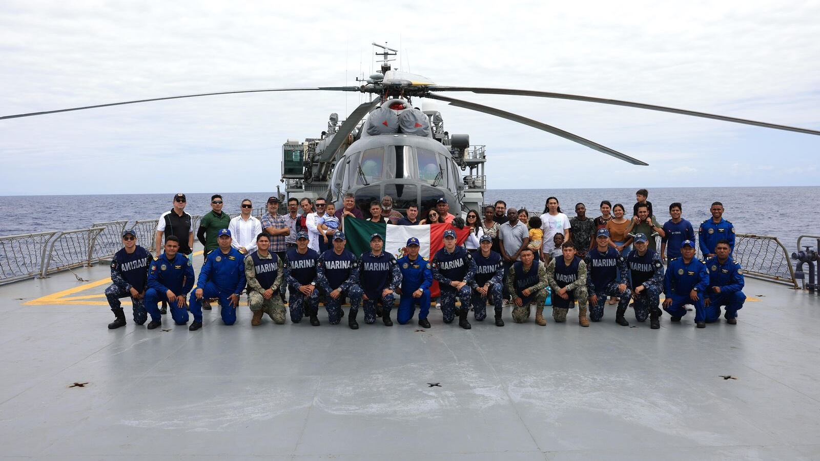 Los connacionales salieron de Haití tras labores de la Secretaría de Matina