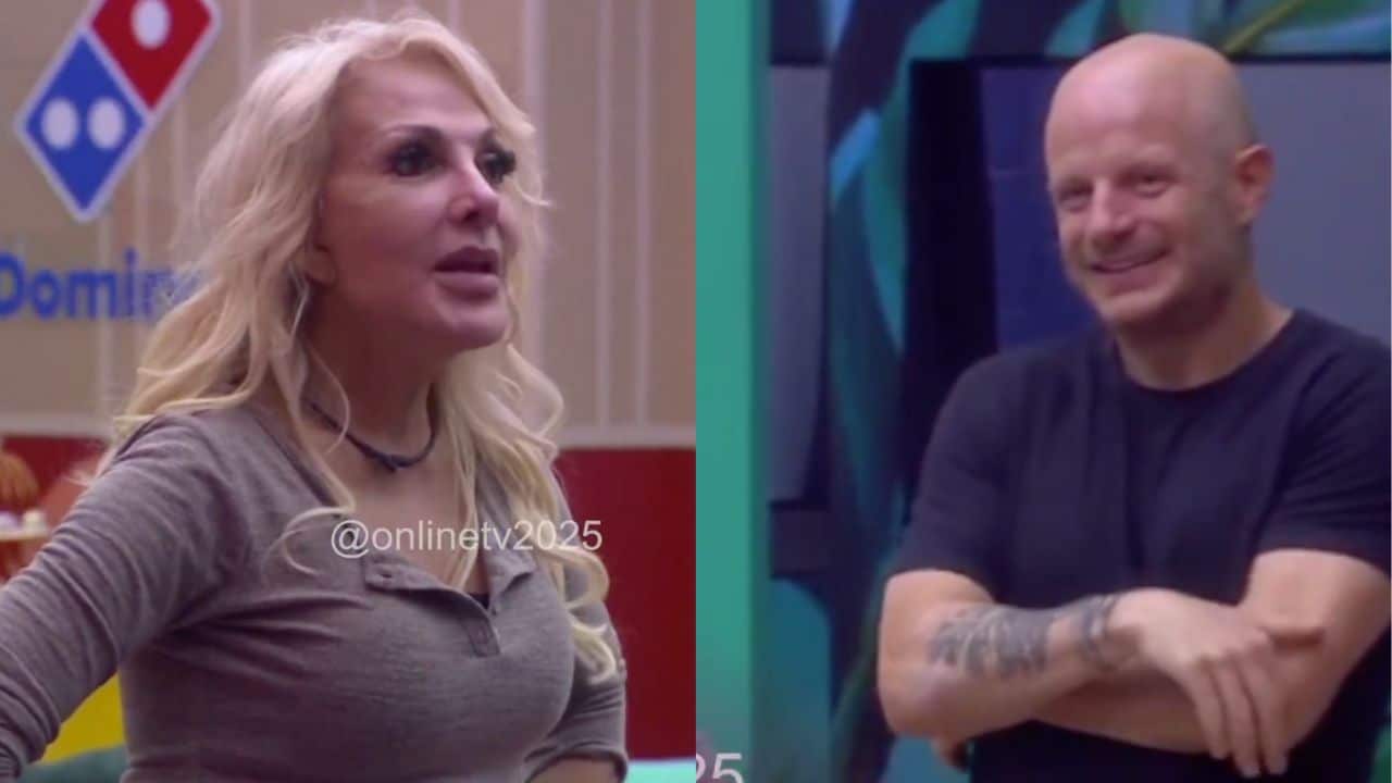 Facundo sorprende a Olivia Collins en el baño