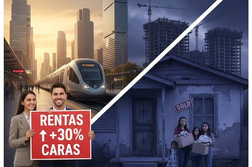 Rentas hasta 30% más caras: el efecto del Tren Insurgente entre CDMX y Edomex