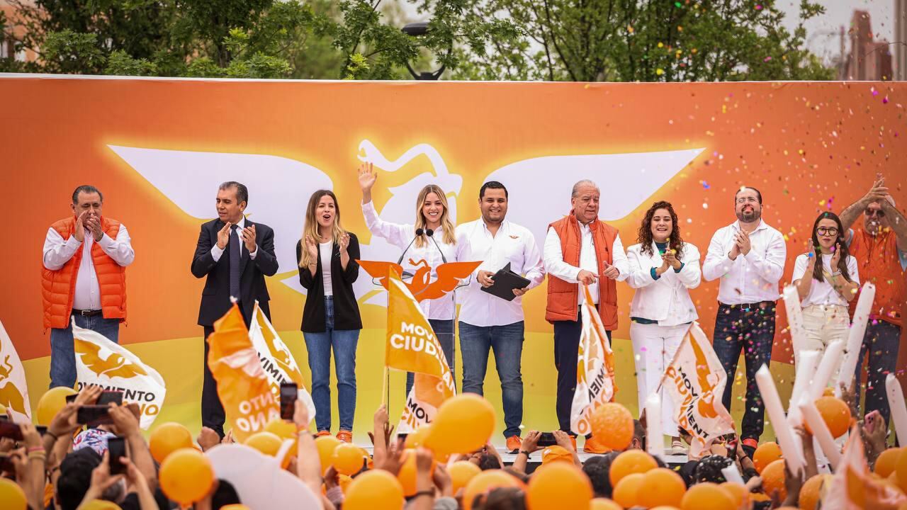 Registro de Mariana Rodríguez como candidata a la alcaldía de Monterrey