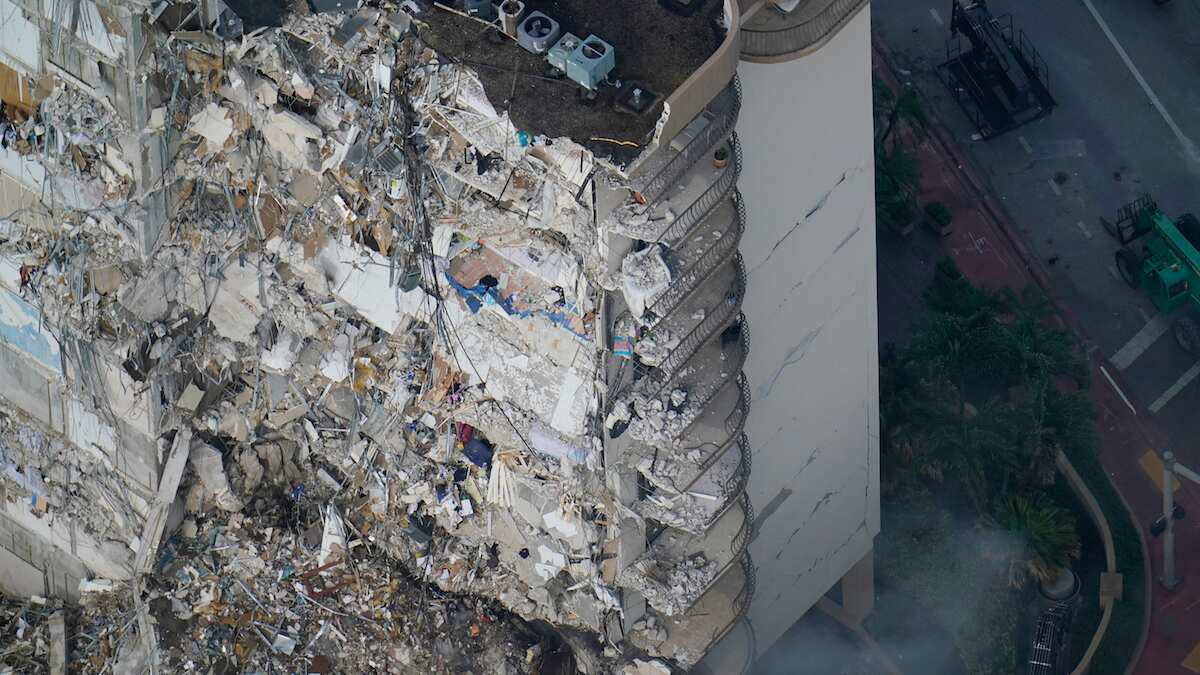 Miami: edificio derrumbado