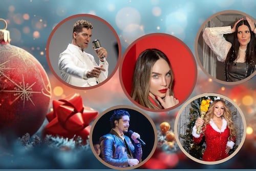 Famosos celebran la Navidad con música, reflexión y mensajes para sus fans