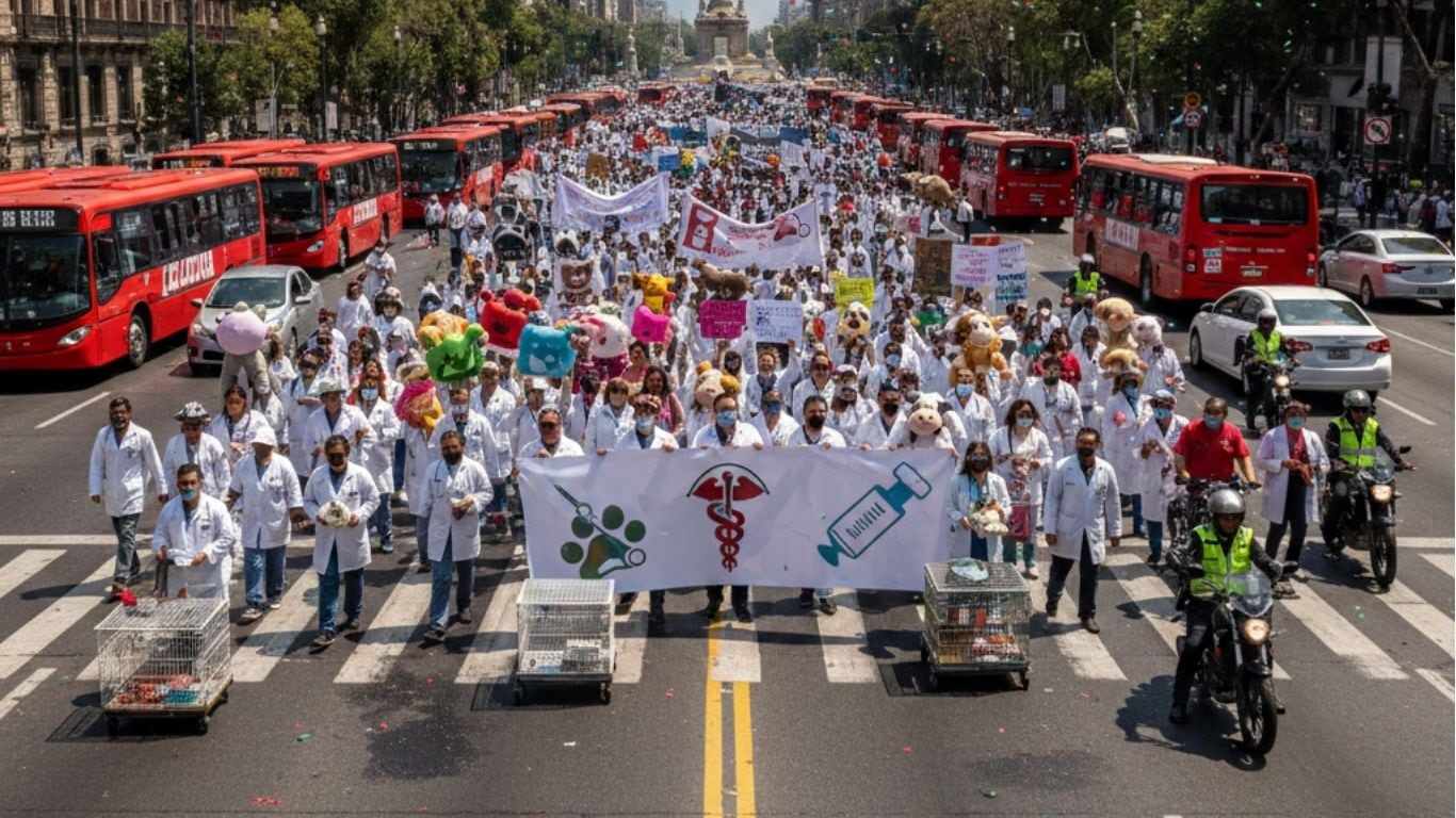 Marchas en la Ciudad de México