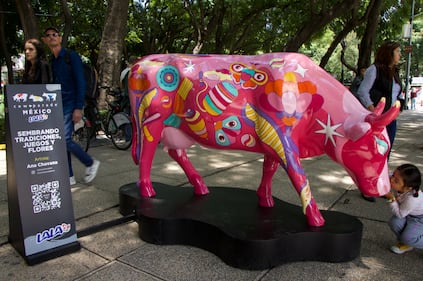 Regresa la estampida del CowParade a Paseo de la Reforma