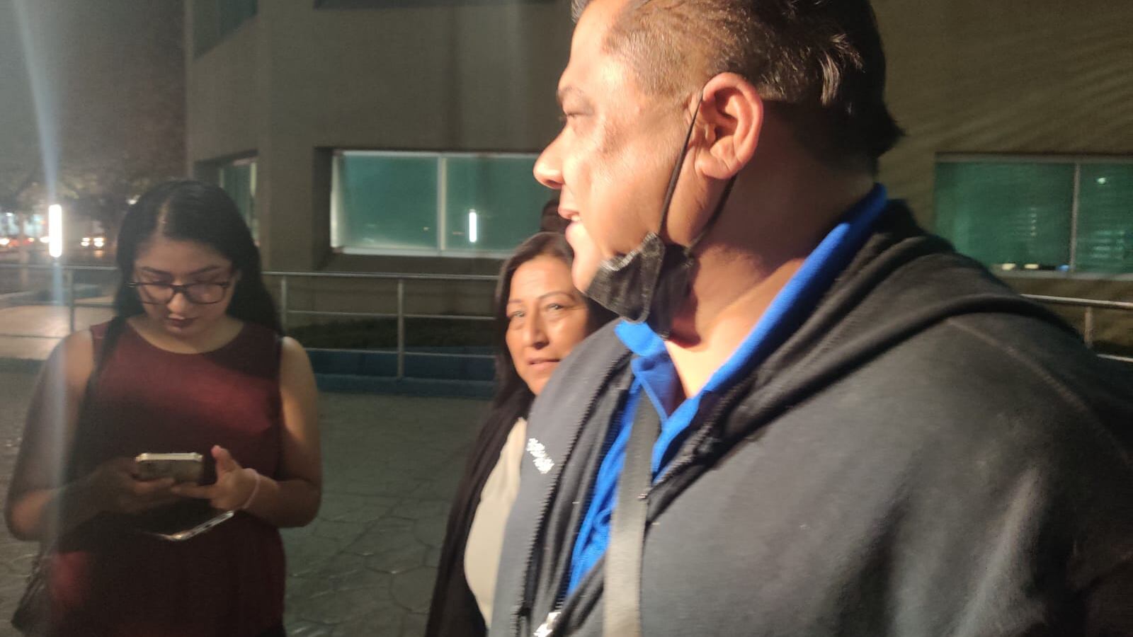 Mario Escobar se mostró satisfecho porque al fin hay una luz en el caso de la muerte de su hija.