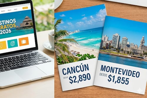 Cancún y Montevideo: Esta es la lista de los destinos más “baratos” para visitar en 2026