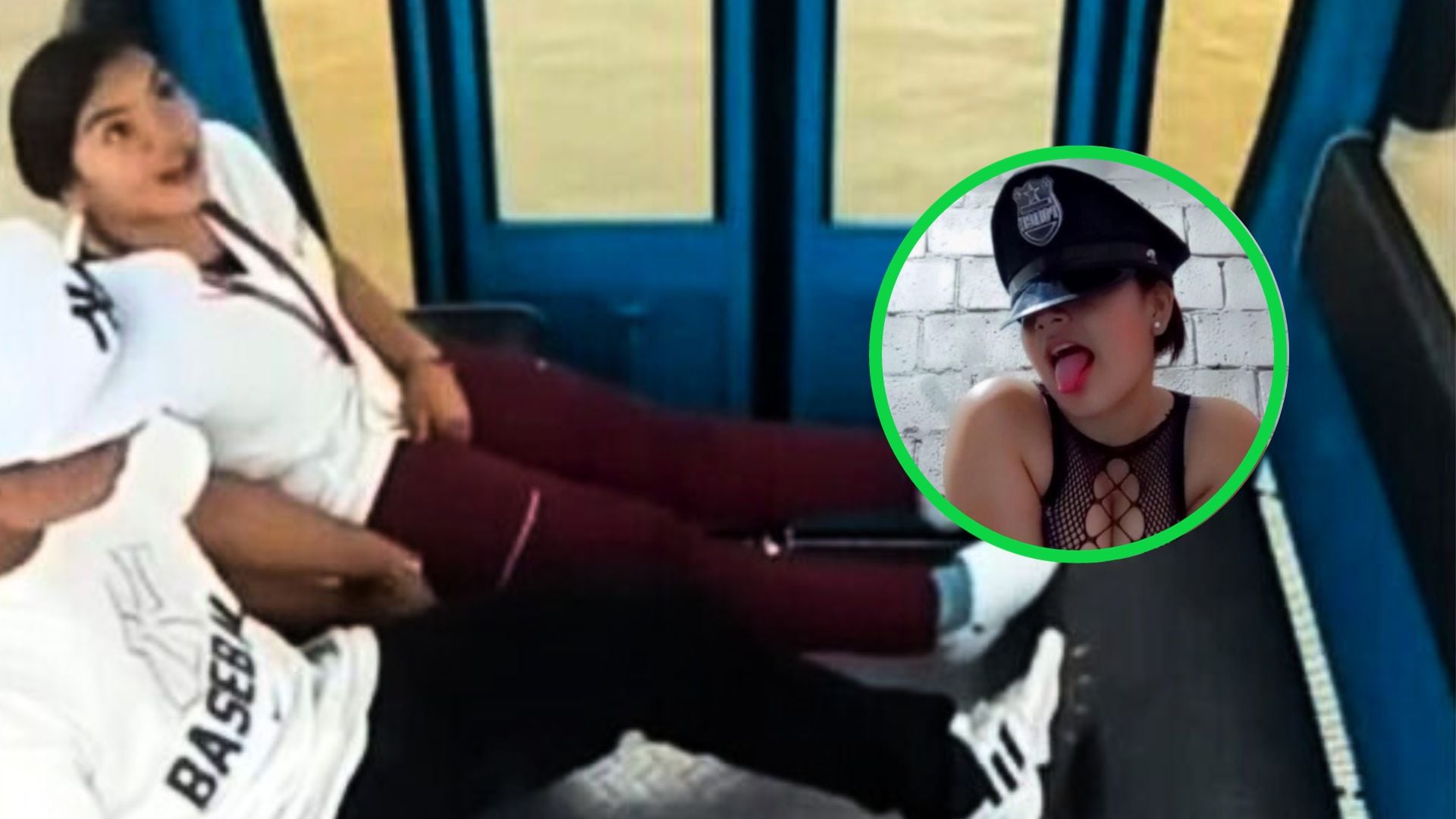 En sus redes sociales la joven ha repetido que es ella la que se hizo viral en el Cablebús de Guayaquil.