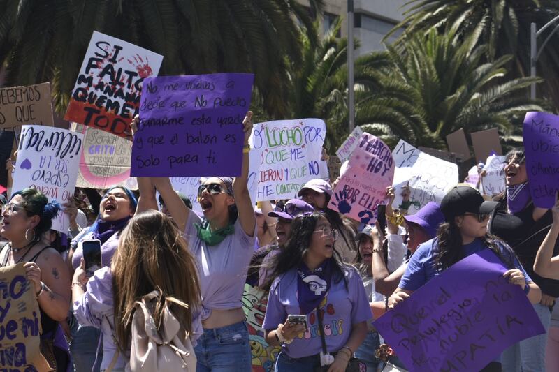 Marcha 8M 2024 en CDMX por el Día Internacional de la Mujer