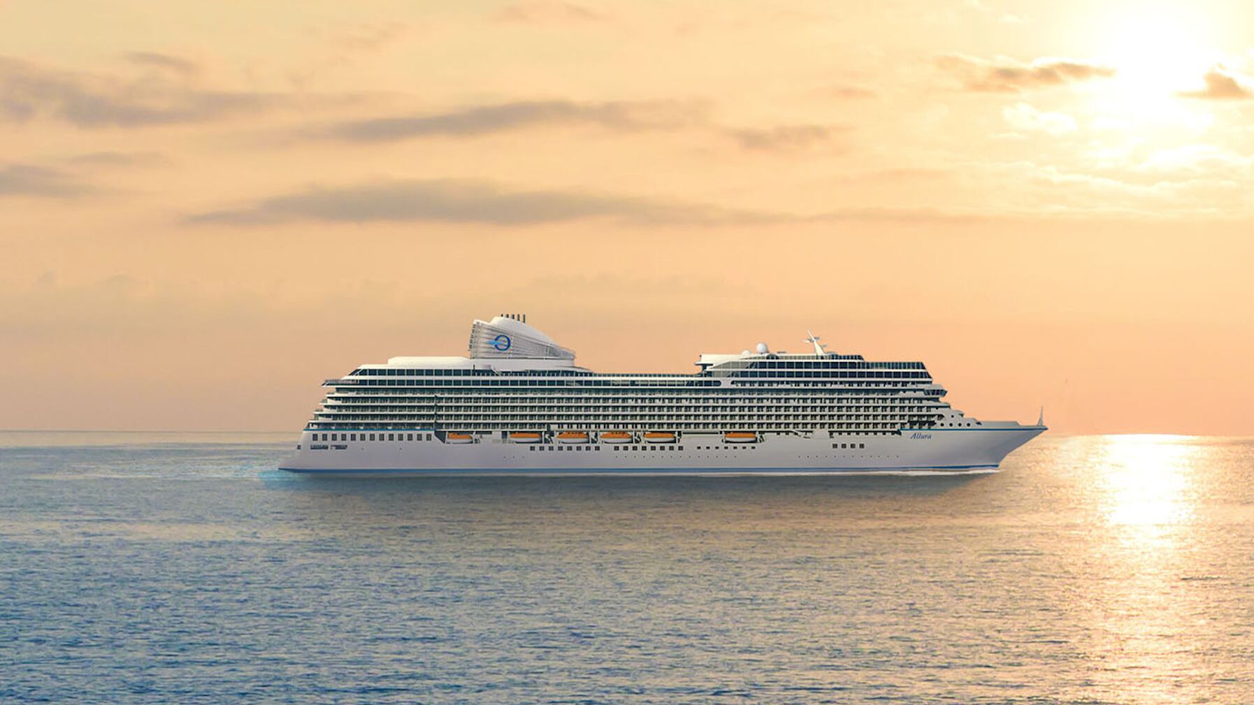 El Allura debutará con itinerarios por el Mediterráneo, combinando suites de ensueño, alta gastronomía y destinos exóticos