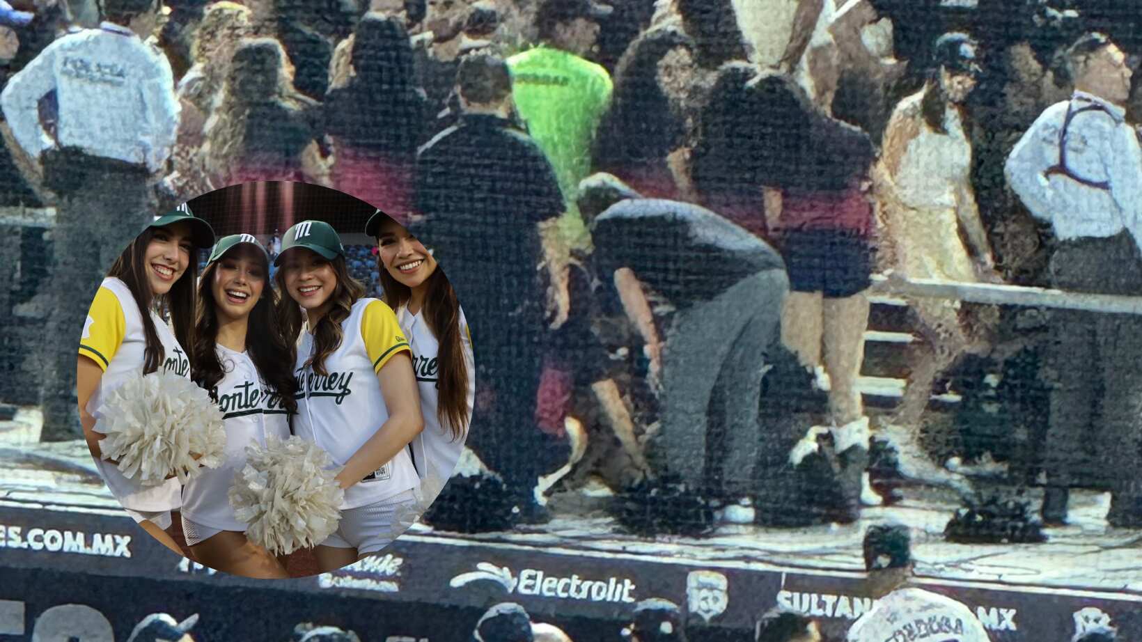 Porrista de Sultanes resultó herida.