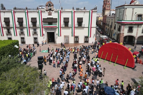 Participan 138 mil en simulacro del 19S en Querétaro