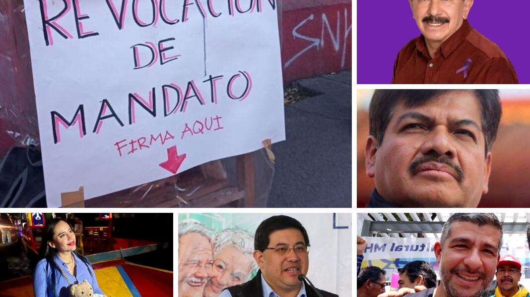 Al menos seis alcaldes podrían ser sometidos al proceso de revocación de mandato en la CDMX.