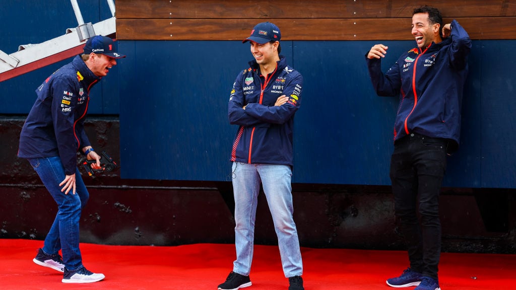 Sergio Pérez - Daniel Ricciardo - Max Verstappen