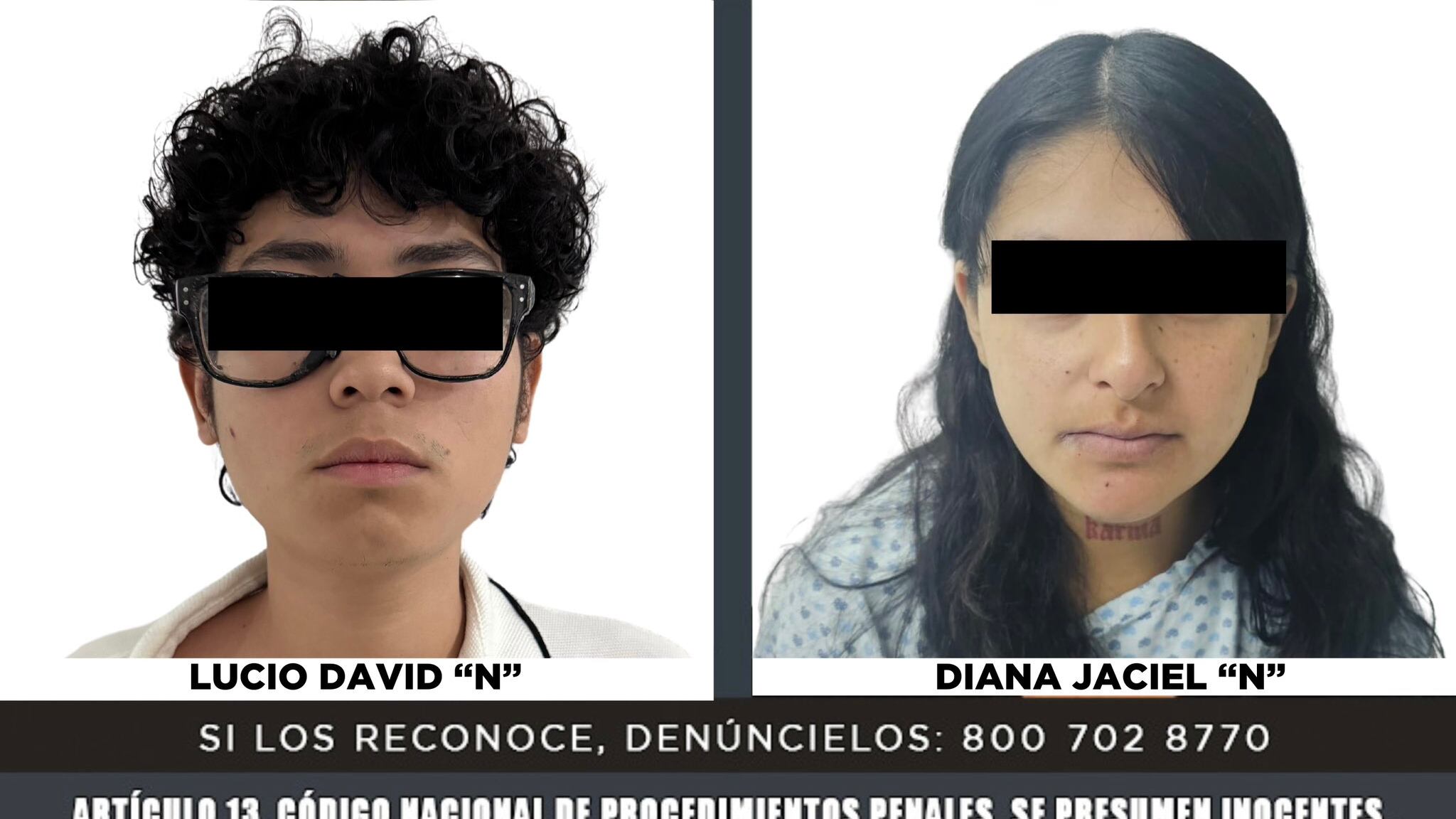 Lucio David y Diana Jaciel