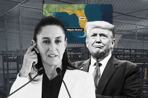 “¡Que los deporten!”: Sheinbaum confirma 14 mexicanos recluidos en Alligator Alcatraz