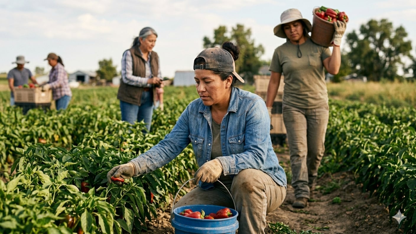 Mujeres migrantes mexicanas realizan labores cotidianas en Estados Unidos, donde su trabajo sostiene sectores clave y fortalece la economía de sus comunidades de origen.