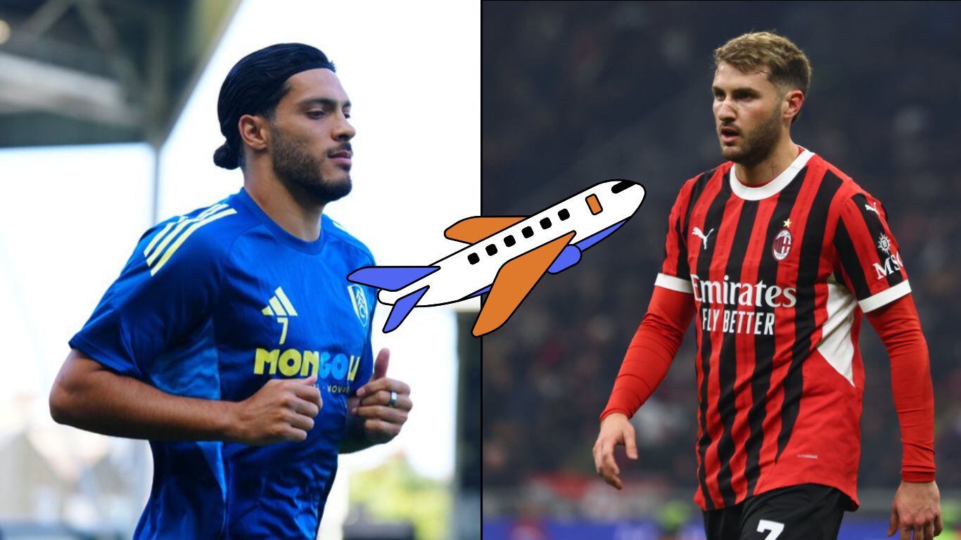 Raúl Jiménez y Santiago Giménez