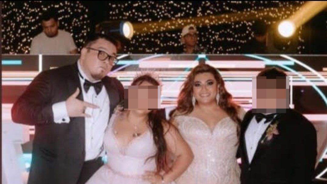 Franco Escamilla y su familia