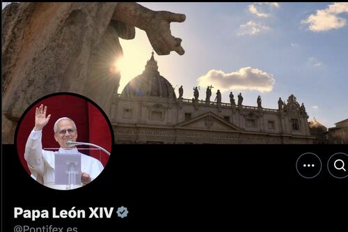 Habemus cuenta: el papa León XIV ya está en X, debuta en redes sociales