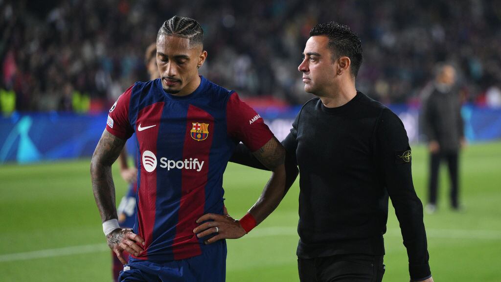 Raphinha-Xavi Hernández