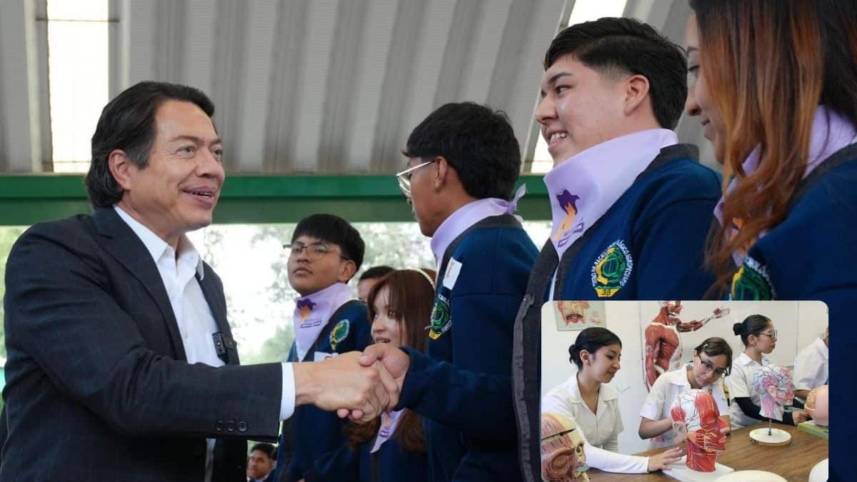 Alumnos de bachillerato.