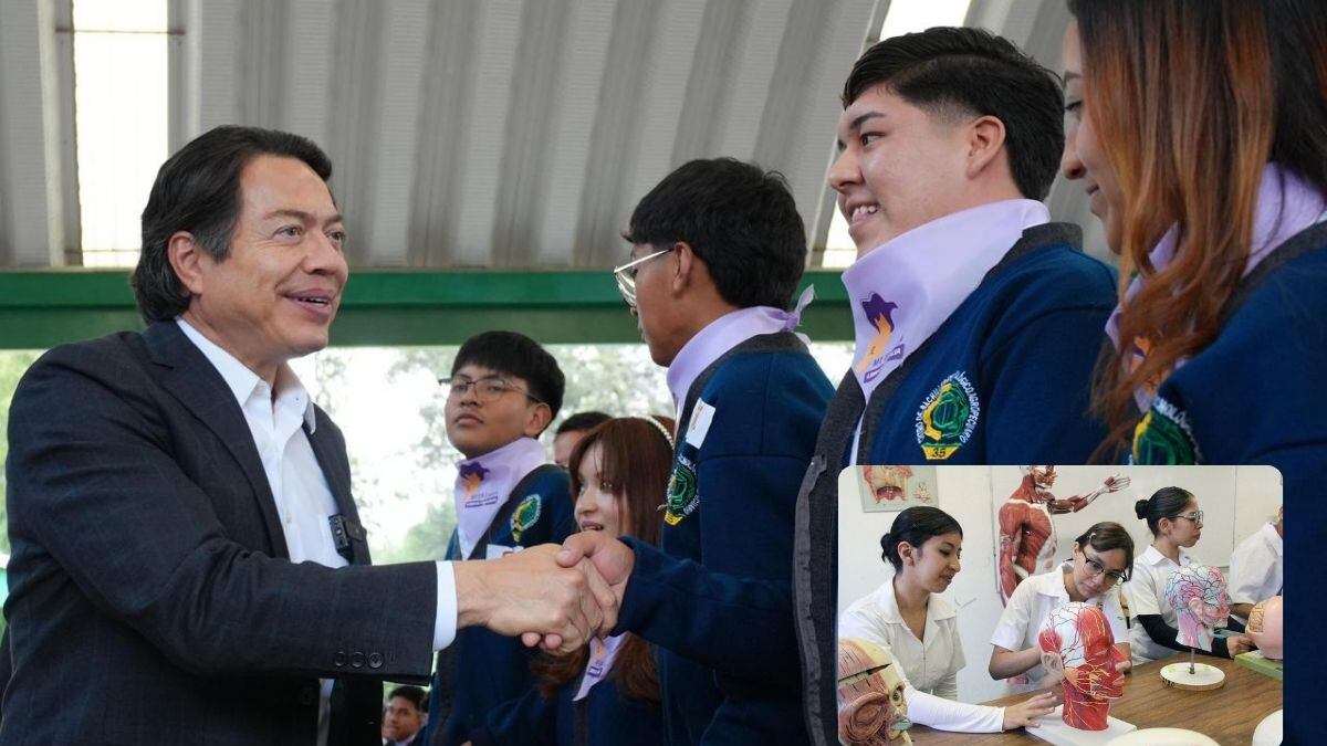 Alumnos de bachillerato.