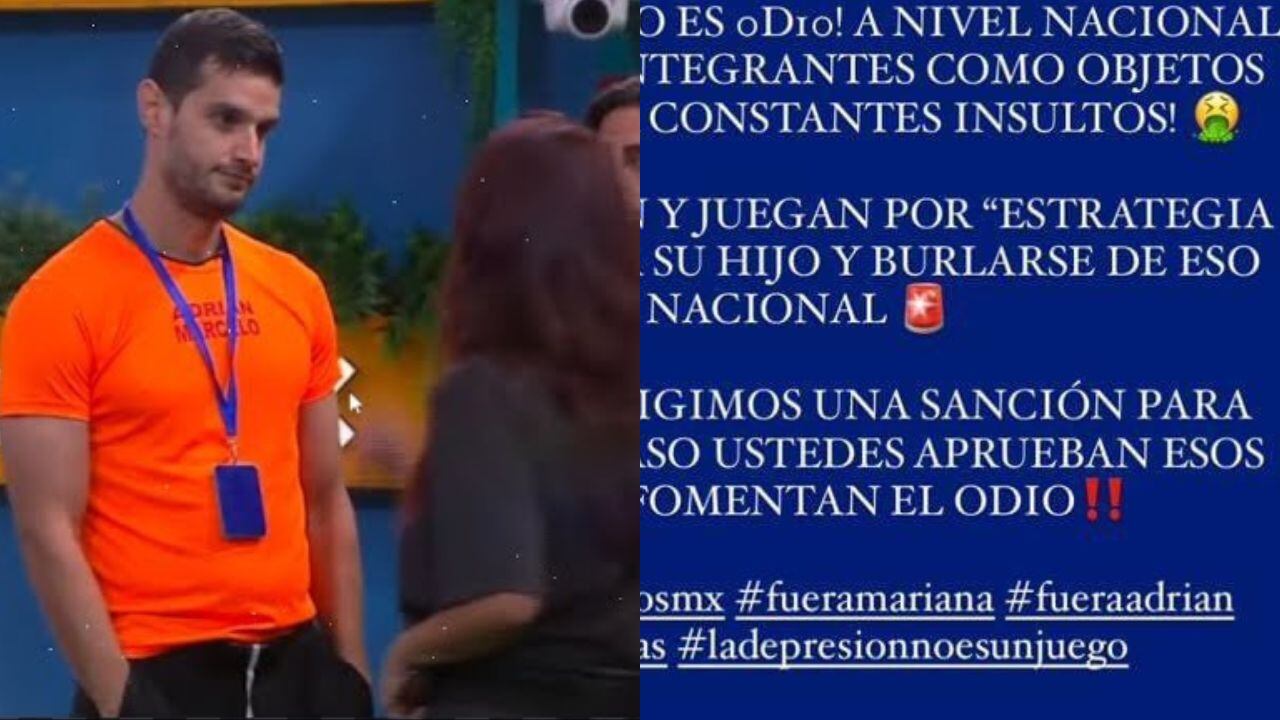 Usuarios de Twitter exigen que se castigue a Adrián Marcelo por sus comentarios violentos