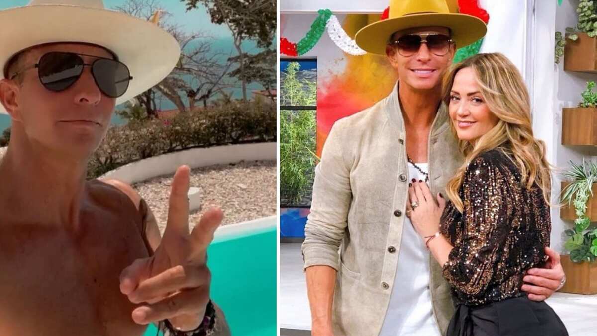 Erik Rubín y Andrea Legarreta