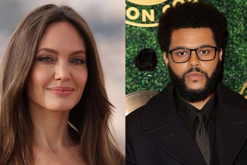 ¿Relación confirmada? The Weeknd insinúa romance con la actriz Angelina Jolie